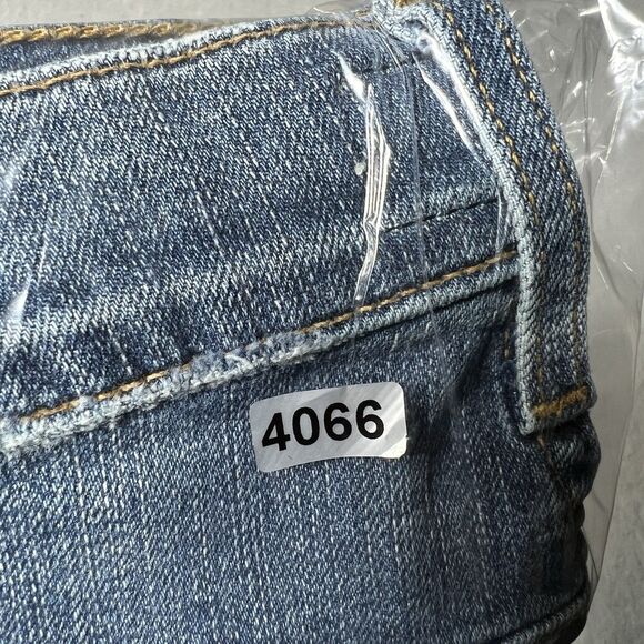 Hudson Jeans Slim Fit Straight Leg Men’s 36x34 Zipper Fly Distressed Blue Denim - Picture 12 of 12